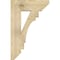 Ekena Millwork Merced Slat Rough Sawn Bracket, Douglas Fir, 6"W x 22"D x 34"H BKT06X22X34MRC06RDF - alternate 2